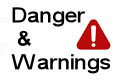 Discovery Coast Danger and Warnings
